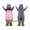 Hippo Mascot Costume for Adults Custom Logo Party Character Suit Hippo Mascot Costume for Adults Custom Logo Party Character Suit
