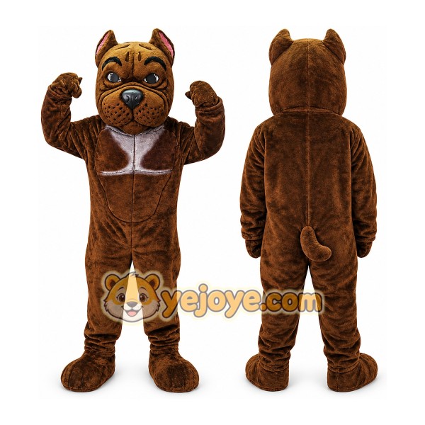 Dog Mascot Costume for Adults Custom Logo Party Character Suit