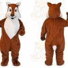 Fox Mascot Costume for Adults Custom Logo Party Character Suit