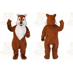 Fox Mascot Costume for Adults Custom Logo Party Character Suit