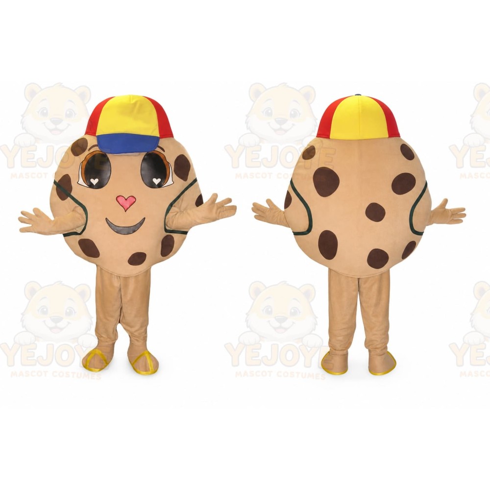 Cookie Mascot Costume for Adults Custom Logo Party Character Suit