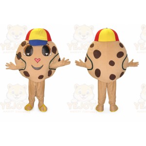 Cookie Mascot Costume for Adults Custom Logo Party Character Suit