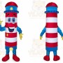 Lighthouse Mascot Costume for Adults Custom Logo Party Character Suit