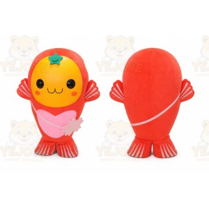 Fish Mascot Costume for Adults Custom Logo Party Character Suit