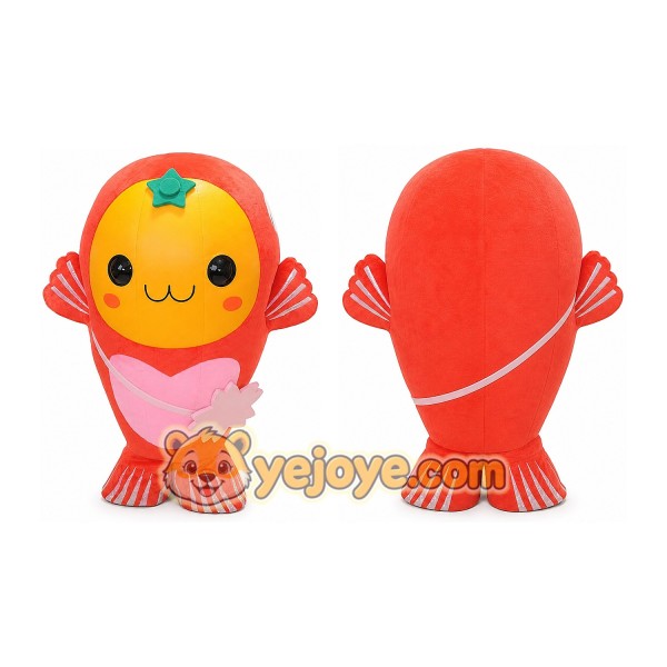 Fish Mascot Costume for Adults Custom Logo Party Character Suit