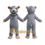 Rat Mascot Costume for Adults Custom Logo Party Character Suit