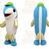 Fish Mascot Costume for Adults Custom Logo Party Character Suit