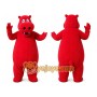 Hippo Mascot Costume for Adults Custom Logo Party Character Suit