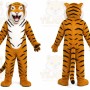 Tiger Mascot Costume for Adults Custom Logo Party Character Suit