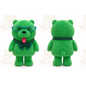 Bear Mascot Costume for Adults Custom Logo Party Character Suit