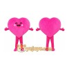 Heart Mascot Costume for Adults Custom Logo Party Character Suit Heart Mascot Costume for Adults Custom Logo Party Character Suit