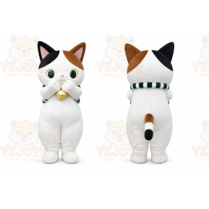Cat Mascot Costume for Adults Custom Logo Party Character Suit