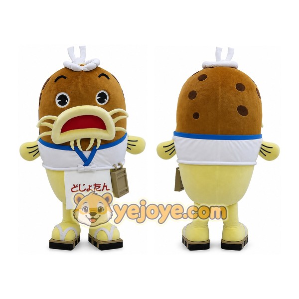 Fish Mascot Costume for Adults Custom Logo Party Character Suit