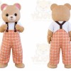 Bear Mascot Costume for Adults Custom Logo Party Character Suit