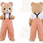 Bear Mascot Costume for Adults Custom Logo Party Character Suit