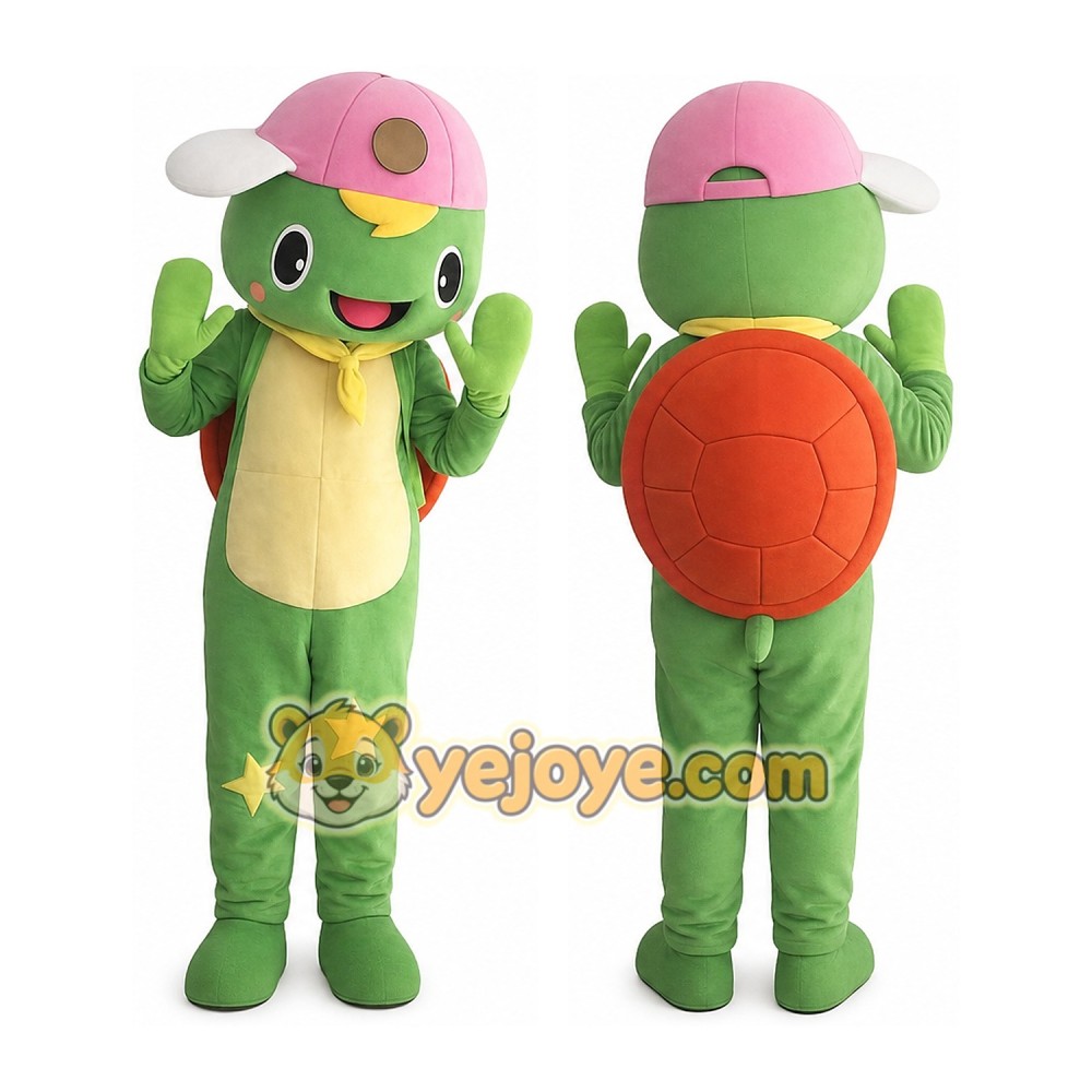 Turtle Mascot Costume for Adults Custom Logo Party Character Suit