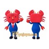 Crab Mascot Costume for Adults Custom Logo Party Character Suit Crab Mascot Costume for Adults Custom Logo Party Character Suit