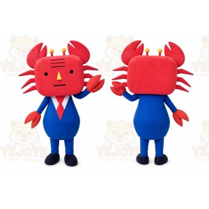 Crab Mascot Costume for Adults Custom Logo Party Character Suit