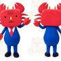 Crab Mascot Costume for Adults Custom Logo Party Character Suit
