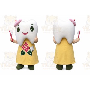 Tooth Mascot Costume for Adults Custom Logo Party Character Suit