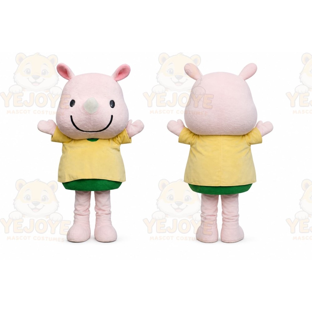 Pig Mascot Costume for Adults Custom Logo Party Character Suit
