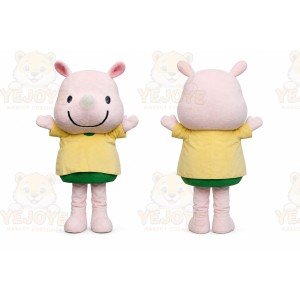 Pig Mascot Costume for Adults Custom Logo Party Character Suit