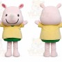 Pig Mascot Costume for Adults Custom Logo Party Character Suit