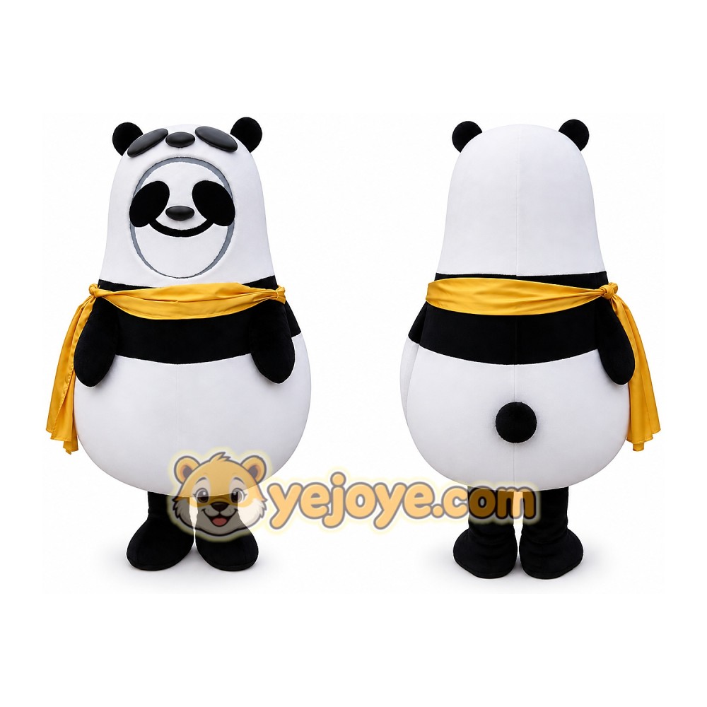 Panda Mascot Costume for Adults Custom Logo Party Character Suit Panda Mascot Costume for Adults Custom Logo Party Character Suit