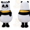 Panda Mascot Costume for Adults Custom Logo Party Character Suit