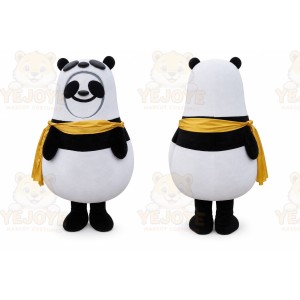 Panda Mascot Costume for Adults Custom Logo Party Character Suit