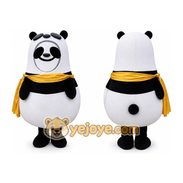 Panda Mascot Costume for Adults Custom Logo Party Character Suit