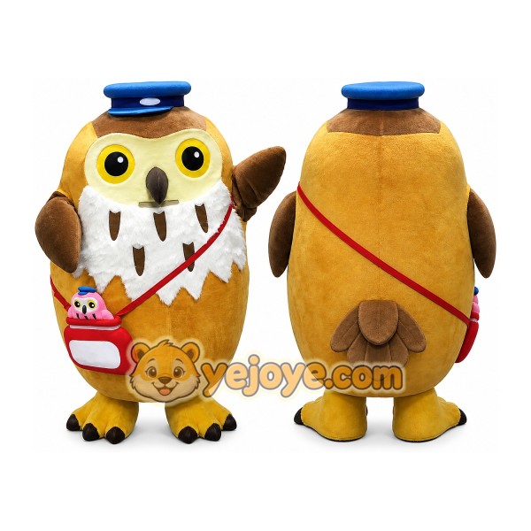 Owl Mascot Costume for Adults Custom Logo Party Character Suit