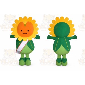 Flower Mascot Costume for Adults Custom Logo Party Character Suit