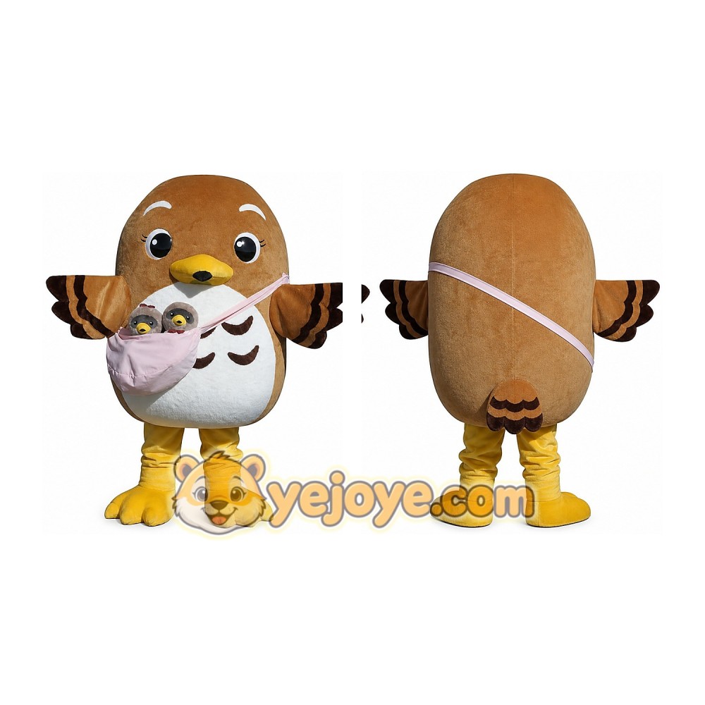 Bird Mascot Costume for Adults Custom Logo Party Character Suit Bird Mascot Costume for Adults Custom Logo Party Character Suit