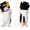 Cat Mascot Costume for Adults Custom Logo Party Character Suit