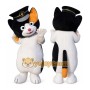 Cat Mascot Costume for Adults Custom Logo Party Character Suit