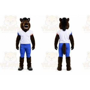 Horse Mascot Costume for Adults Custom Logo Party Character Suit