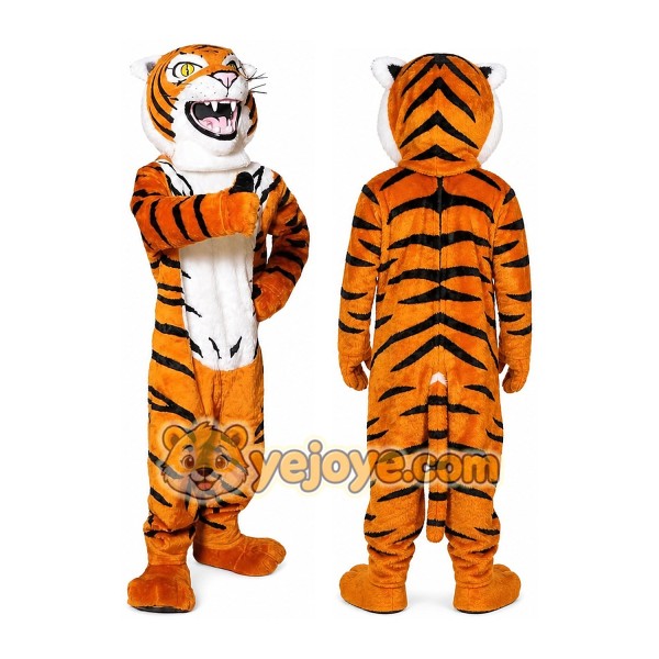 Tiger Mascot Costume for Adults Custom Logo Party Character Suit