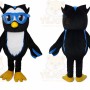 Owl Mascot Costume for Adults Custom Logo Party Character Suit