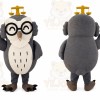 Owl Mascot Costume for Adults Custom Logo Party Character Suit