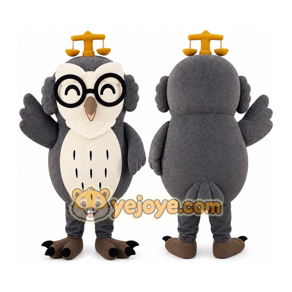 Owl Mascot Costume for Adults Custom Logo Party Character Suit