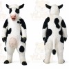 Cow Mascot Costume for Adults Custom Logo Party Character Suit