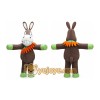 Donkey Mascot Costume for Adults Custom Logo Party Character Suit
