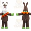 Donkey Mascot Costume for Adults Custom Logo Party Character Suit