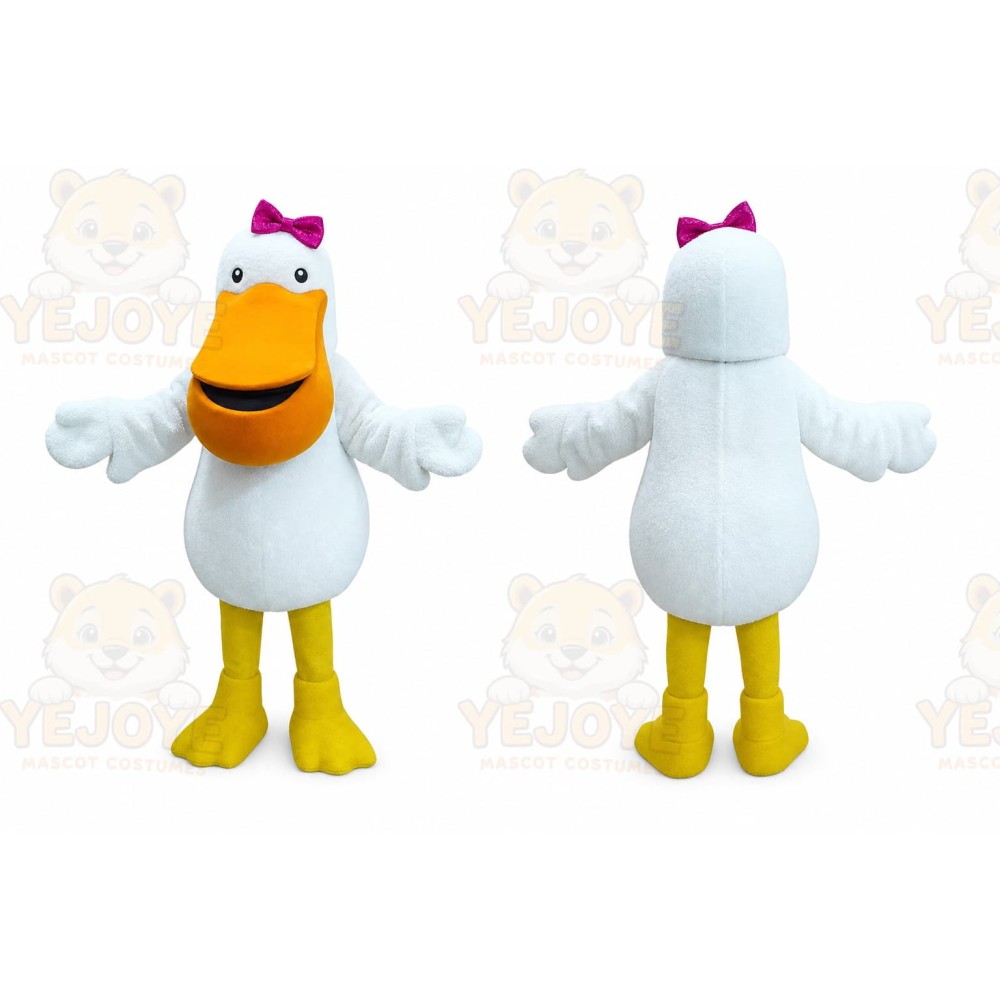 Duck Mascot Costume for Adults Custom Logo Party Character Suit