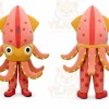 Octopus Mascot Costume for Adults Custom Logo Party Character Suit