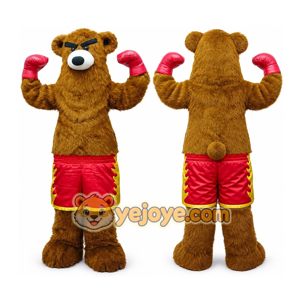 Bear Mascot Costume for Adults Custom Logo Party Character Suit Bear Mascot Costume for Adults Custom Logo Party Character Suit