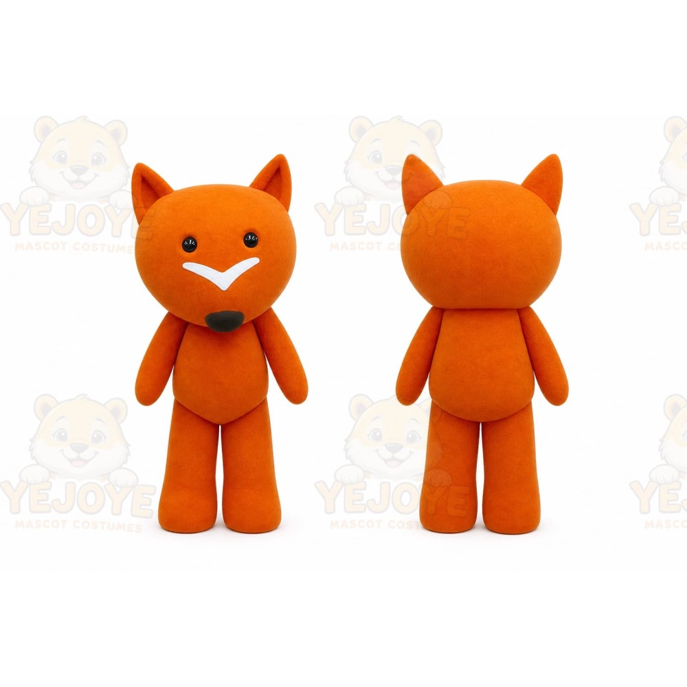 Fox Mascot Costume for Adults Custom Logo Party Character Suit