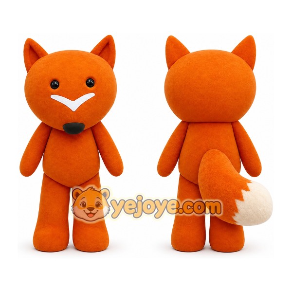Fox Mascot Costume for Adults Custom Logo Party Character Suit