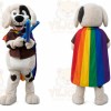 Dog Mascot Costume for Adults Custom Logo Party Character Suit